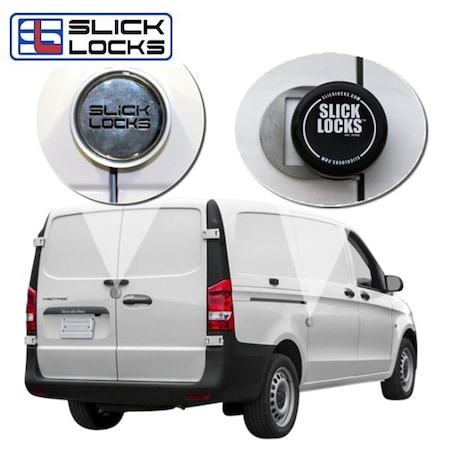 Slick Locks SlickLocks2015-2021 Mercedes Metris w/Sliding Door Complete Turn Key Kit SLL-MET-FVK-SLIDE-TK